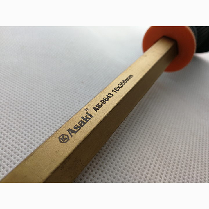 Đục sắt mũi nhọn 16 mm x 300 mm  Asaki AK-9643