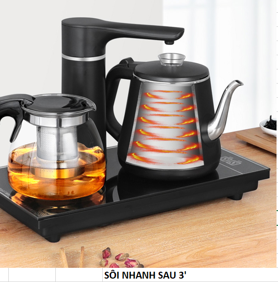 Bộ Đun Nước Điện Tự Động Pha Trà Tại Bàn Ấm Siêu Tốc