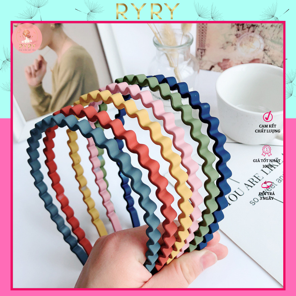 Cài Tóc Nhựa 0.6cm Gợn Sóng Tạo Độ Phồng Tóc Thời Trang Hàn Quốc Cho Nữ