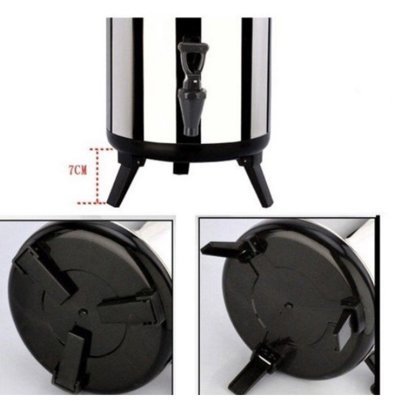 Bình Ủ Trà Giữ Nhiệt Inox 304 (6L, 8L, 10L, 12L)