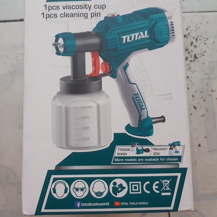 Máy phun sơn bằng điện total 450w