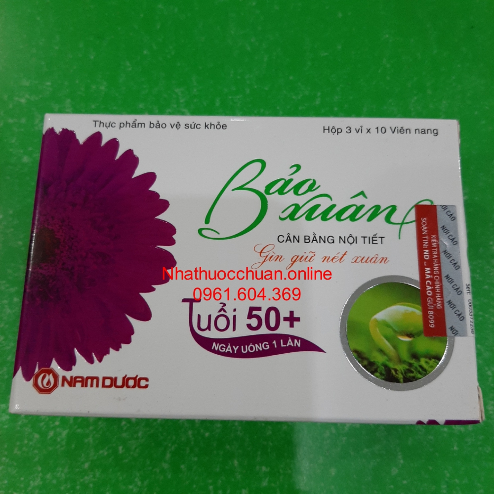 Bảo xuân 50+ ( Hộp 30 viên)