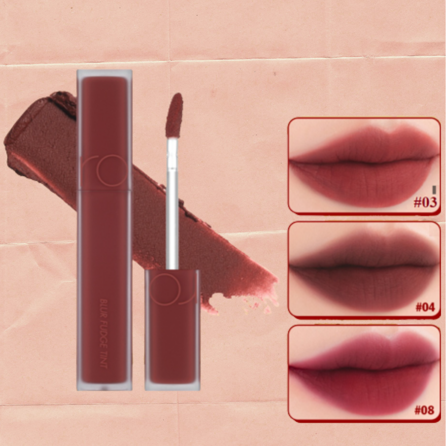 Romand Blur Fudge Tint 5g (Full Matte Cream Lipstick in 8 Colors)
