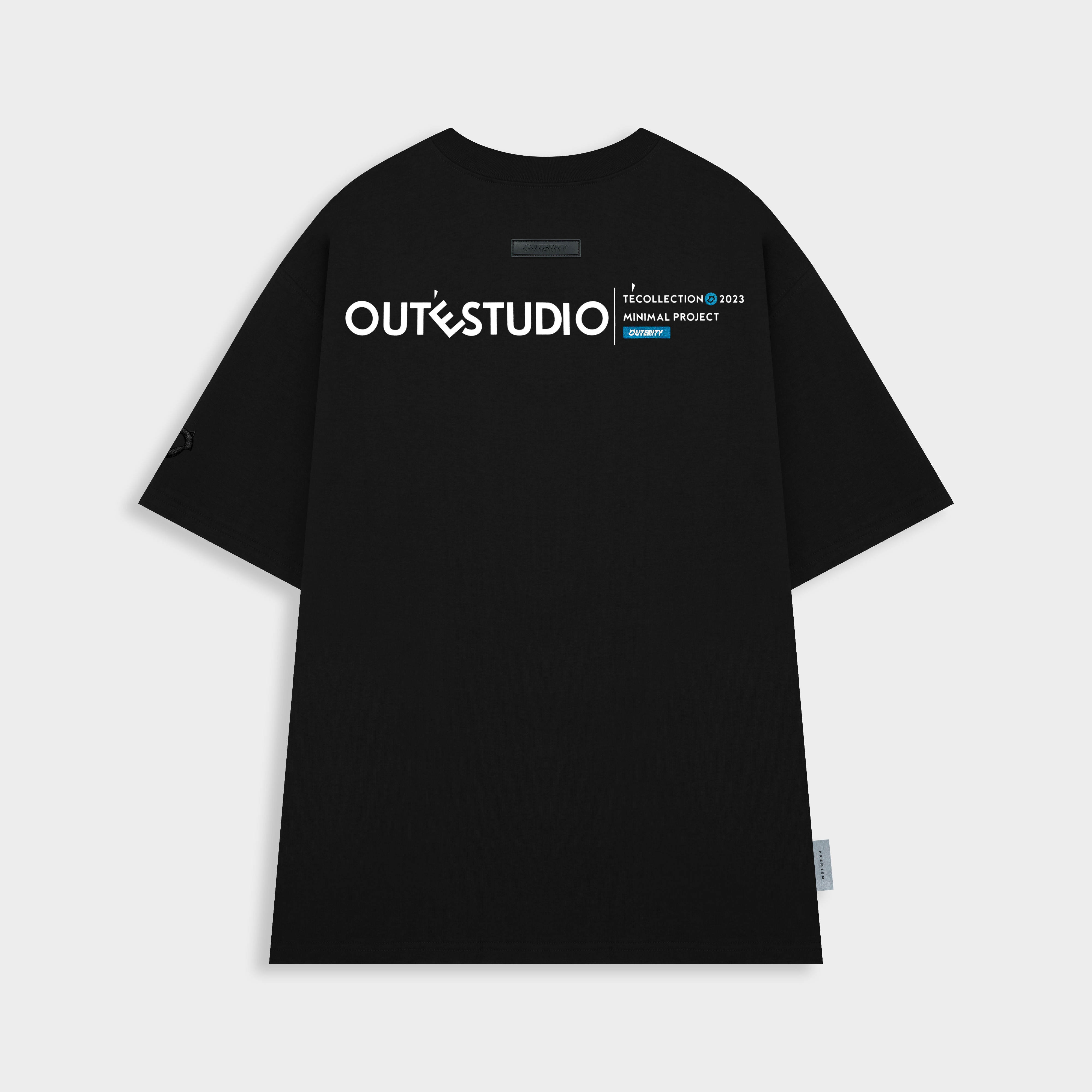 Áo thun nam nữ unisex Outerity Collection Té / Màu Đen - ATO1014