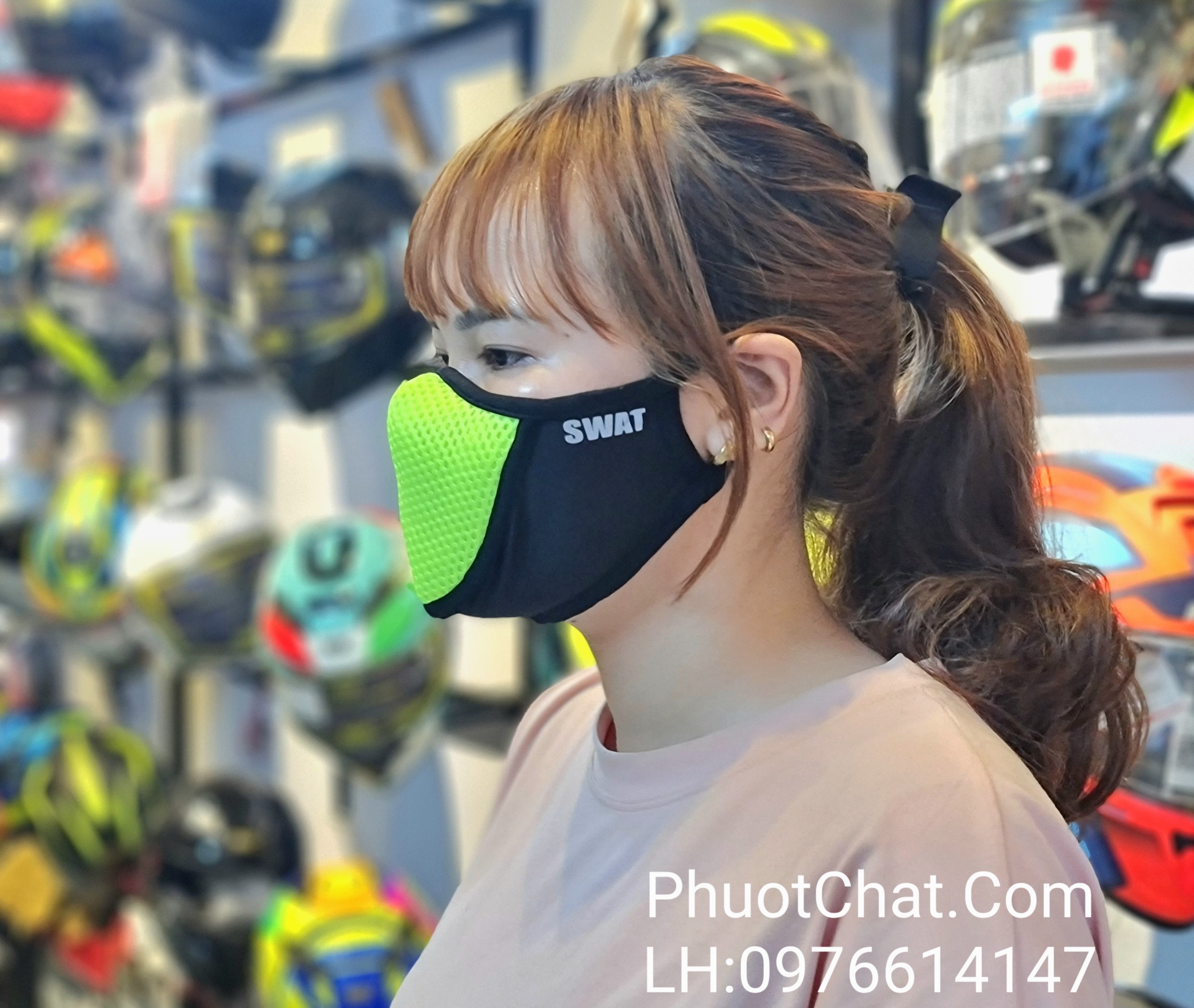 Khăn phượt SWAT X1 phối lưới chống bụi
