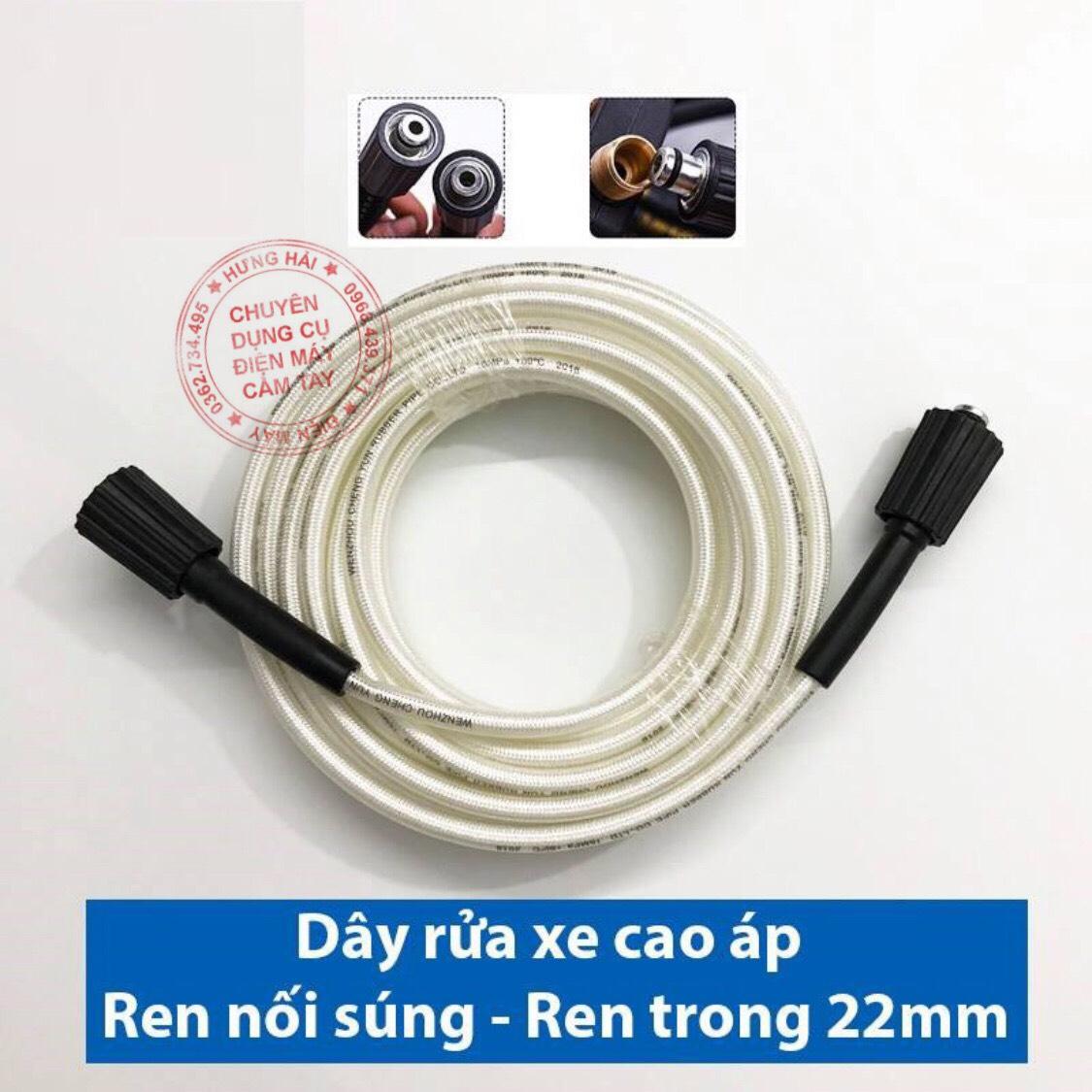 Dây rửa xe 20m cao áp