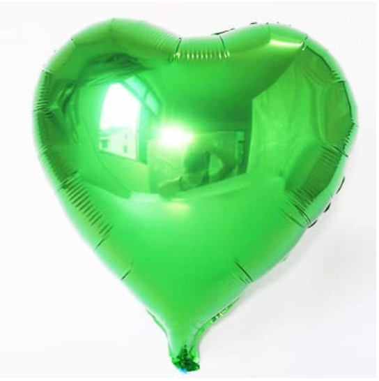 Pink heart foil balloon tbgt53