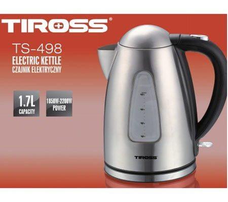 Ấm đun siêu tốc Tiross TS498 1.7L (Inox)