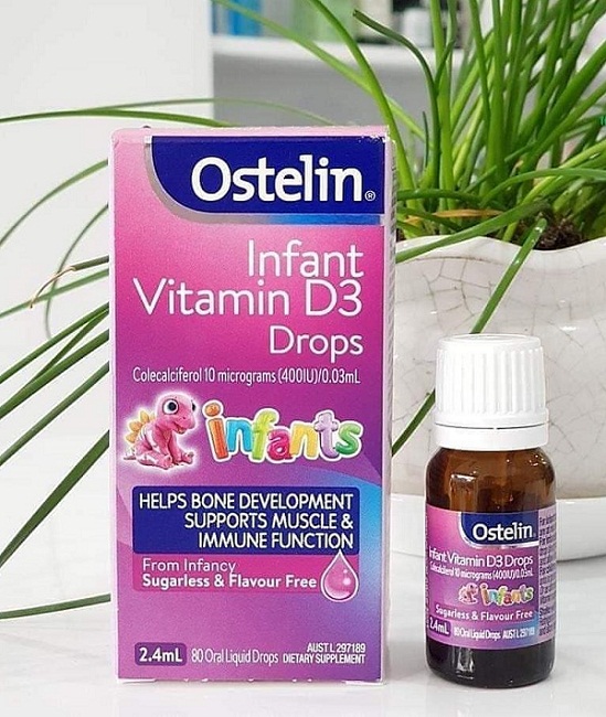 Ostelin Infant Vitamin D3 Drop 2.4 m