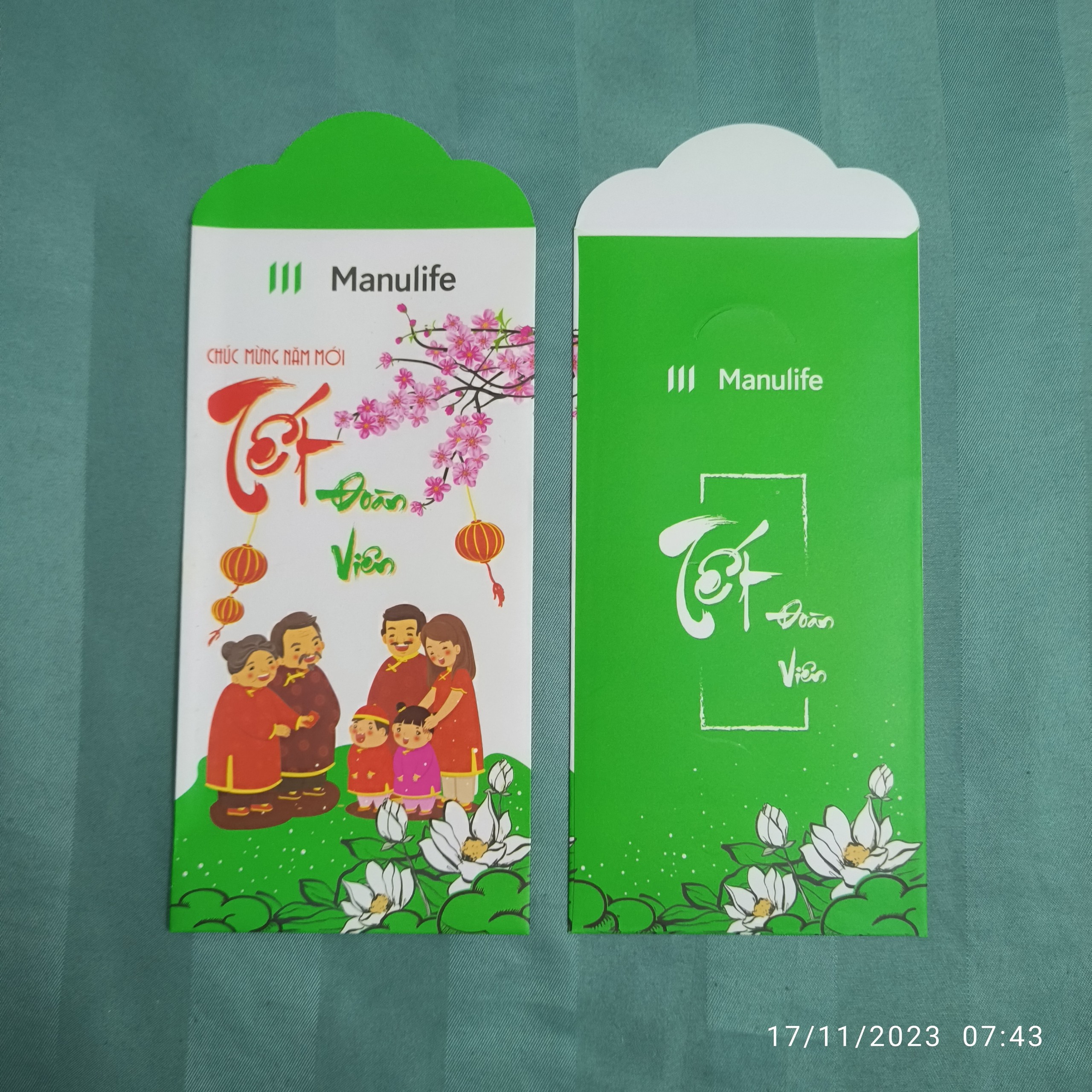 [HCM] Combo 50 bao lì xì  (Manulife)
