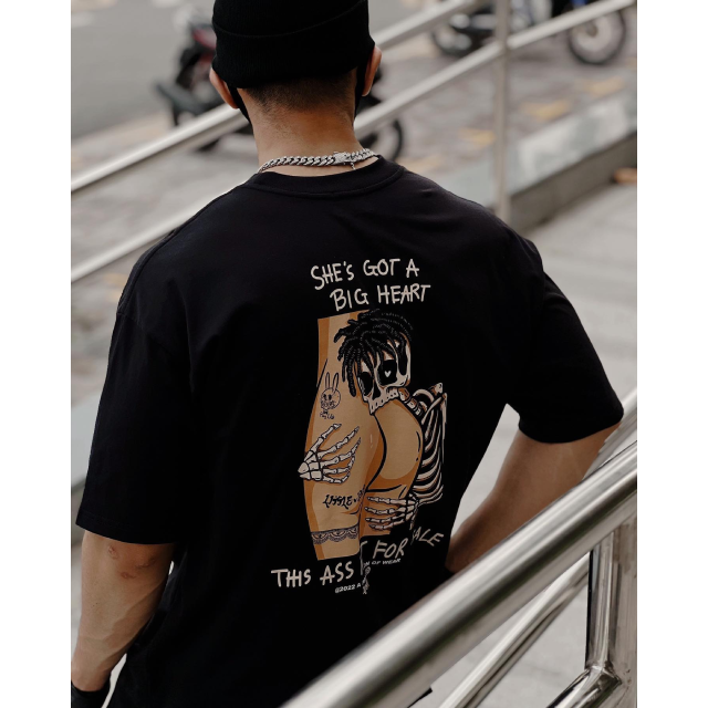 Áo thun oversize Play LiLo