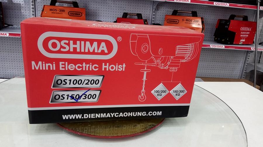 Máy tời điện Oshima OS 150/300