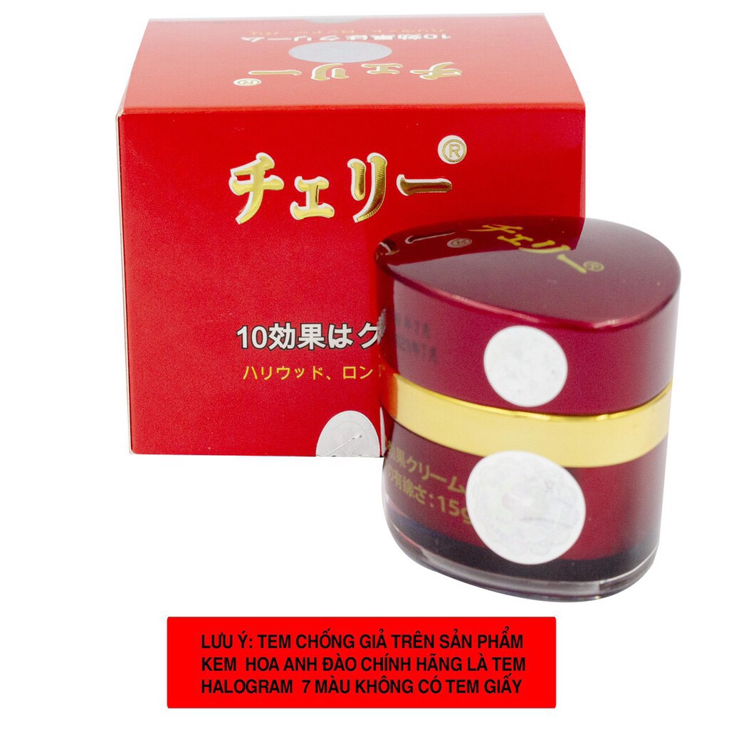 Kem hoa anh đào 10 tác dụng