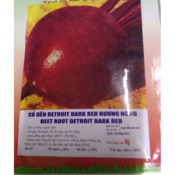 [HCM]Hạt Củ Dền - Gói 5 Gram