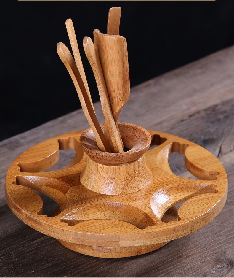 KHAY ÚP CỐC ( CHÉN ) TRÀ BẰNG TRE