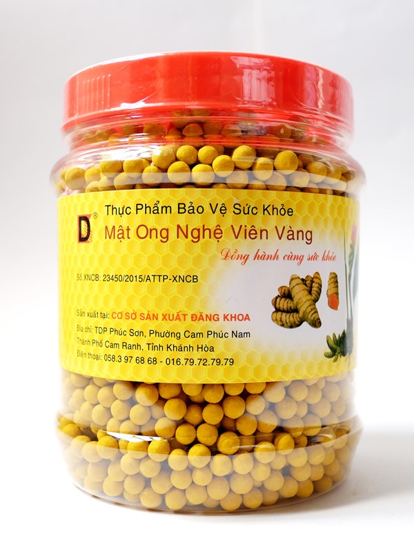 NGỆ MẬT ONG VIÊN VÀNG ( 500 GRAM )
