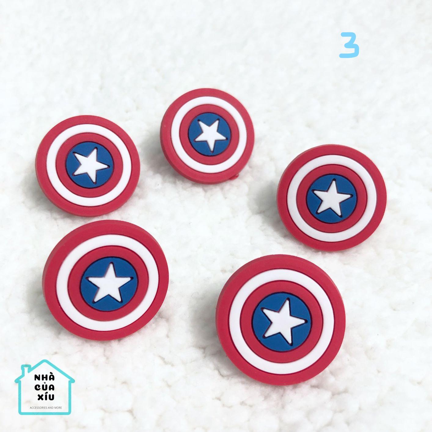 JIBBITZ NÚT GẮN DÉP CÓ ĐÈN LED -Mẫu 1-2-3