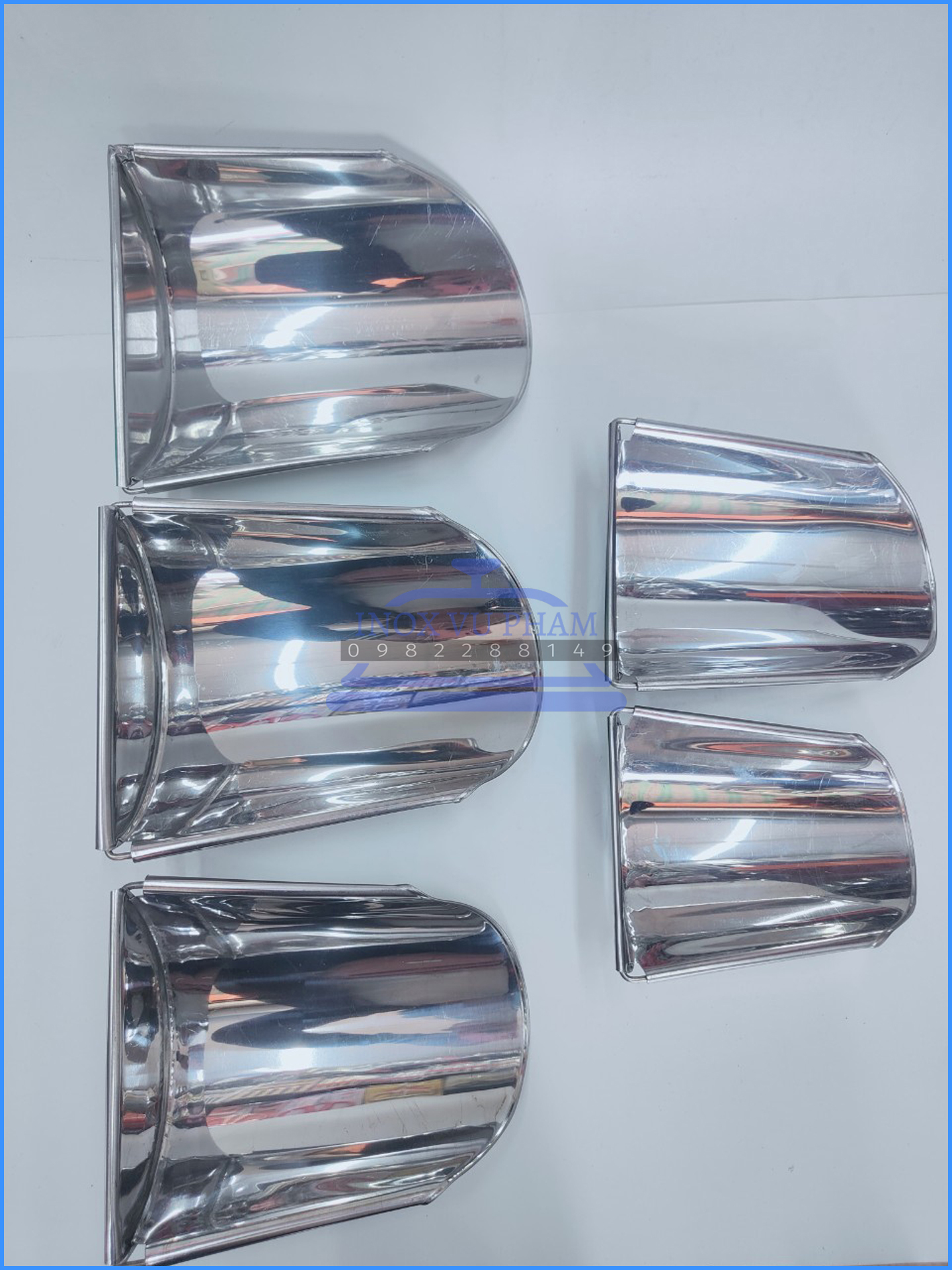 Dụng cụ xúc gạo / xúc hạt inox 304 dày xịn đủ size