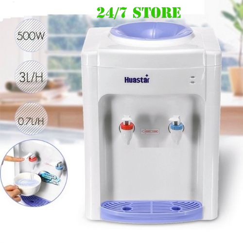 Bình lọc nước nóng lạnh mini, Máy nước nóng văn phòng, Máy nước để bàn, Cây nước nóng lạnh mini Huastar, dễ dàng sử dụng, vô cùng tiện ích BẢO HÀNH 1 NĂM