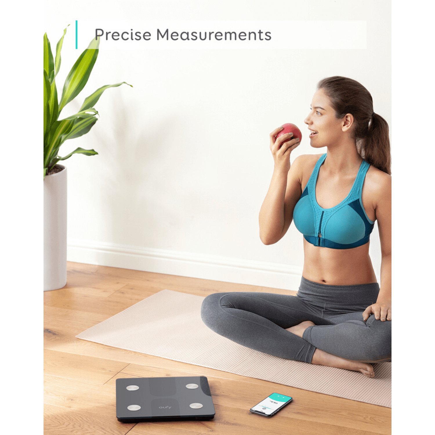 Cân điện tử Eufy Smart Scale C1 - T9146 ( Màu trắng)
