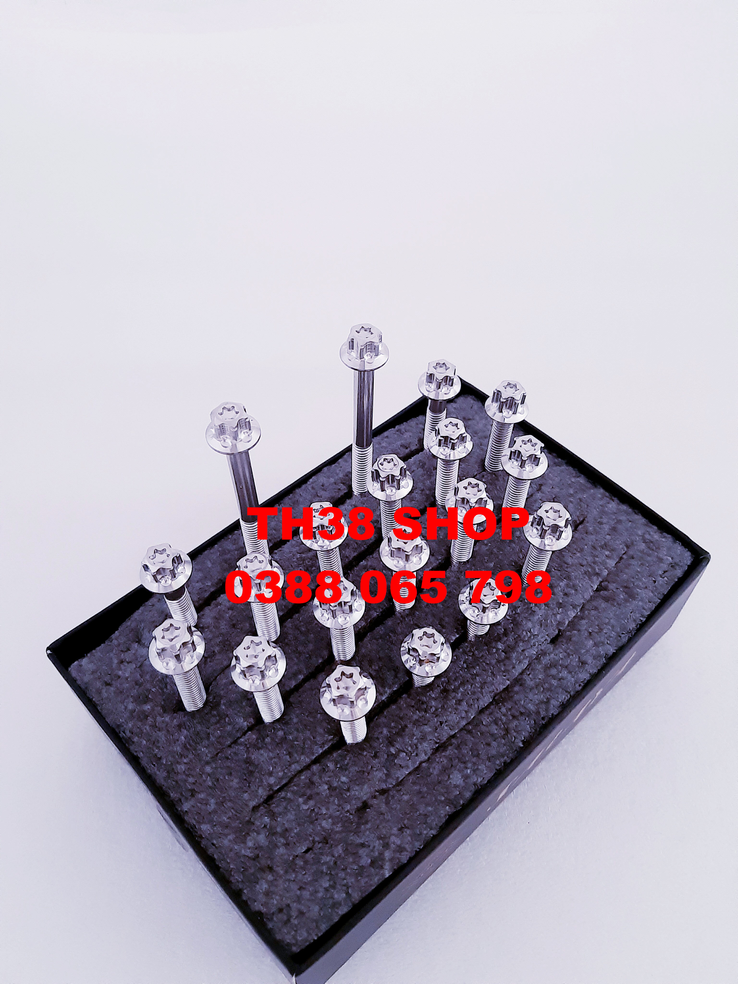 ốc lốc máy sirius xăng cơ salaya [bộ 19 con]