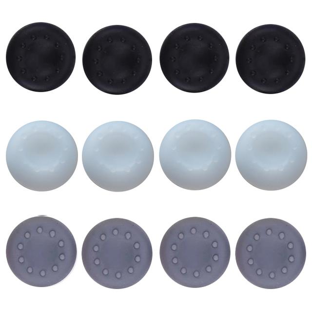 12pcs/lot silicone stick caps case for 4/ps4/ps3/ps5/xbox360/xbox one/switch gamepad controller accessories