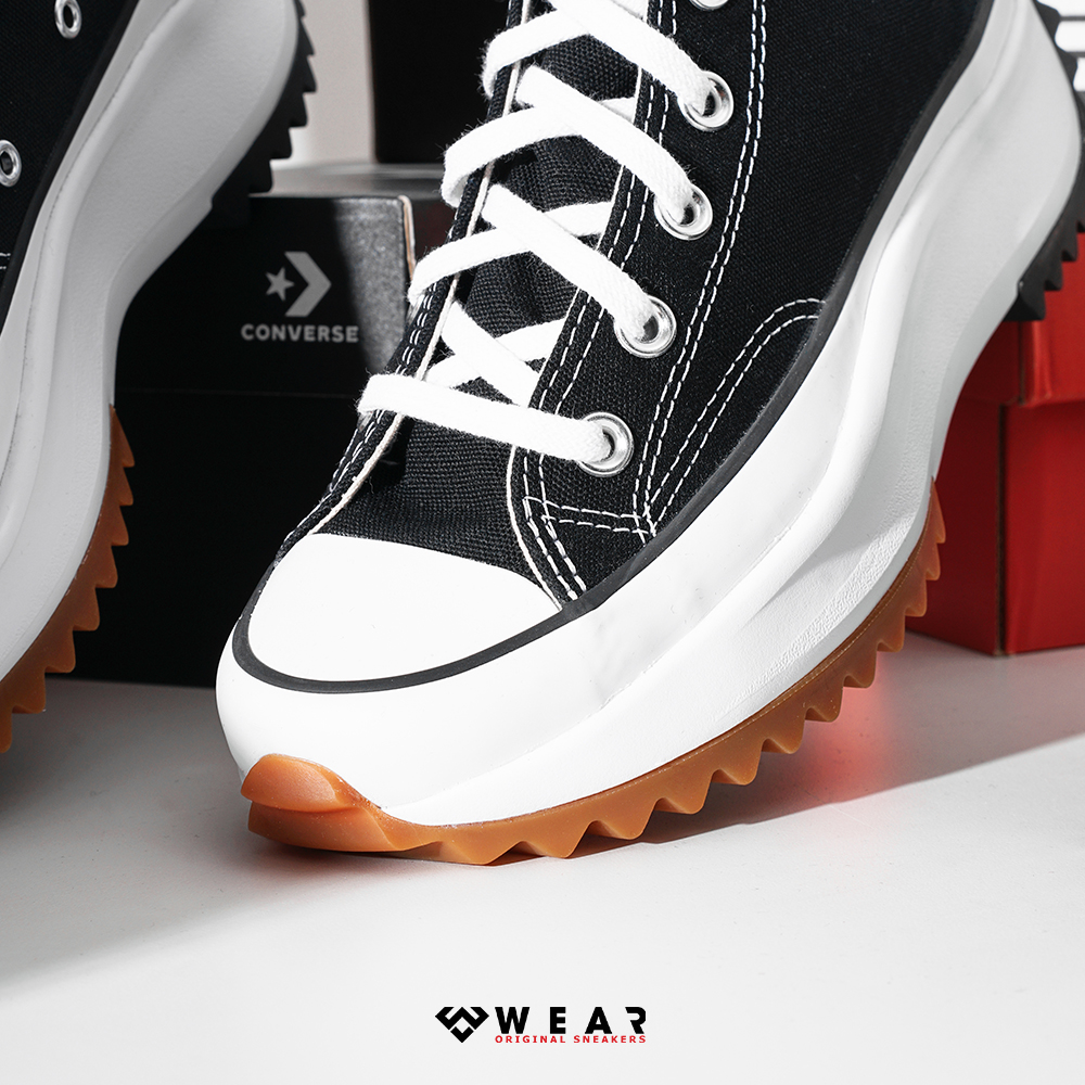 Giày Converse Run Star Hike Đen Cao Cổ - 166800V