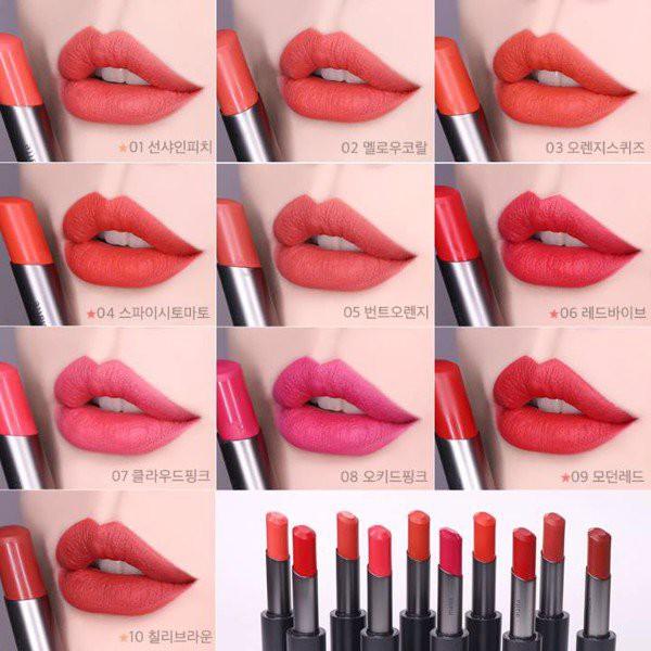 Son thỏi Innisfree Real Fit Matte Lipstick phiên bản mới
