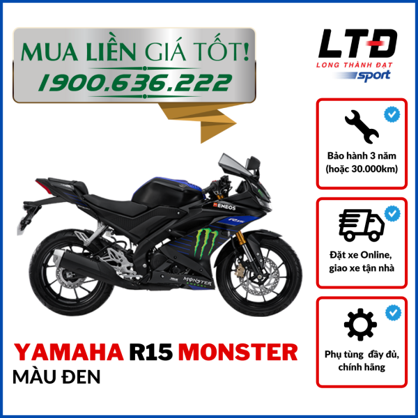 [HCM]-[TRẢ GÓP 0%] Yamaha YZF-R15 (155cc) | Bản Tiêu Chuẩn + Bản Giới Hạn Monster
