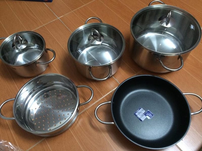 BỘ NỒI ELO SMARAGD 5 CHIẾC NHẬP KHẨU ĐỨC
