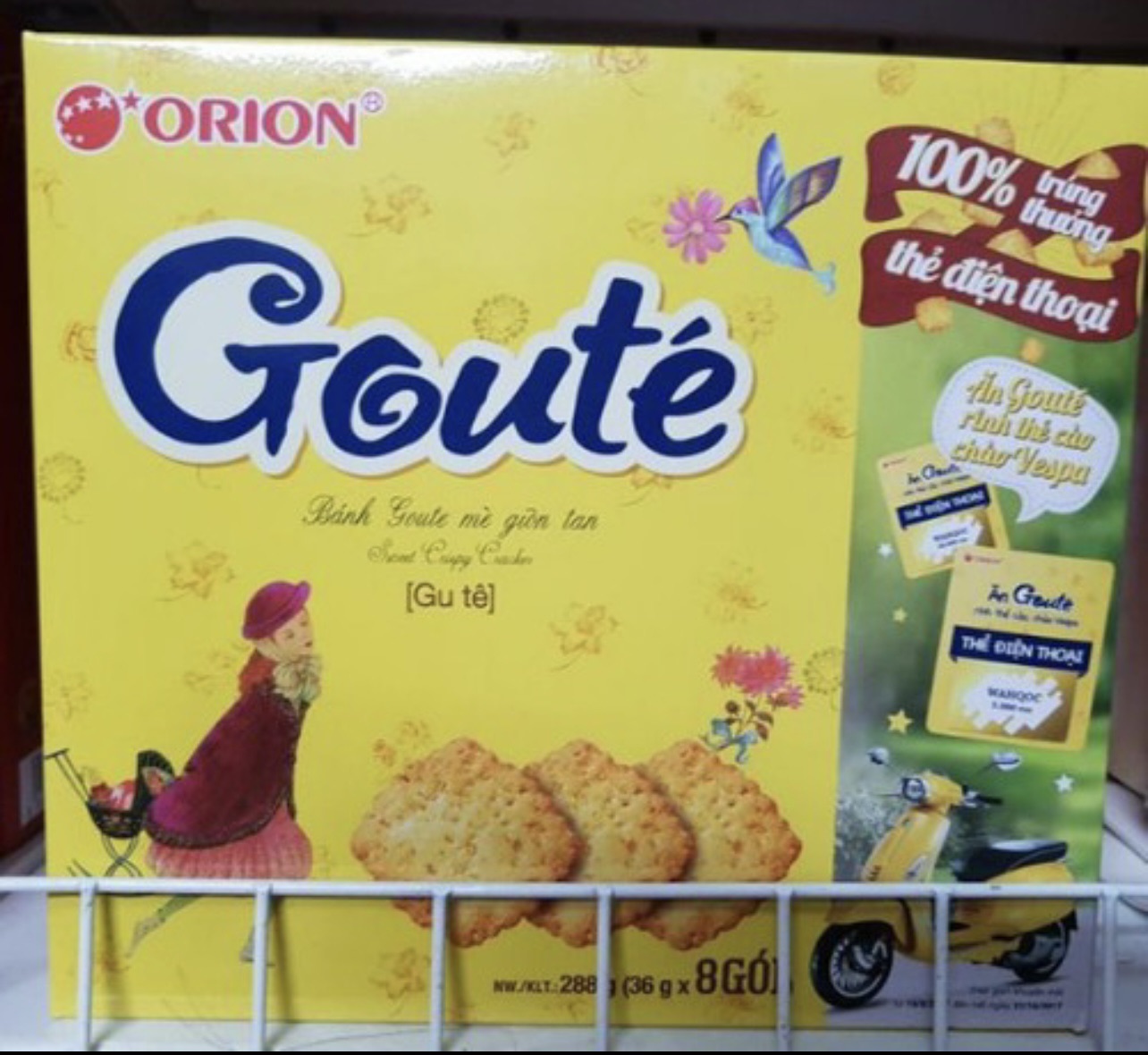 Bánh Goute mè Orion
