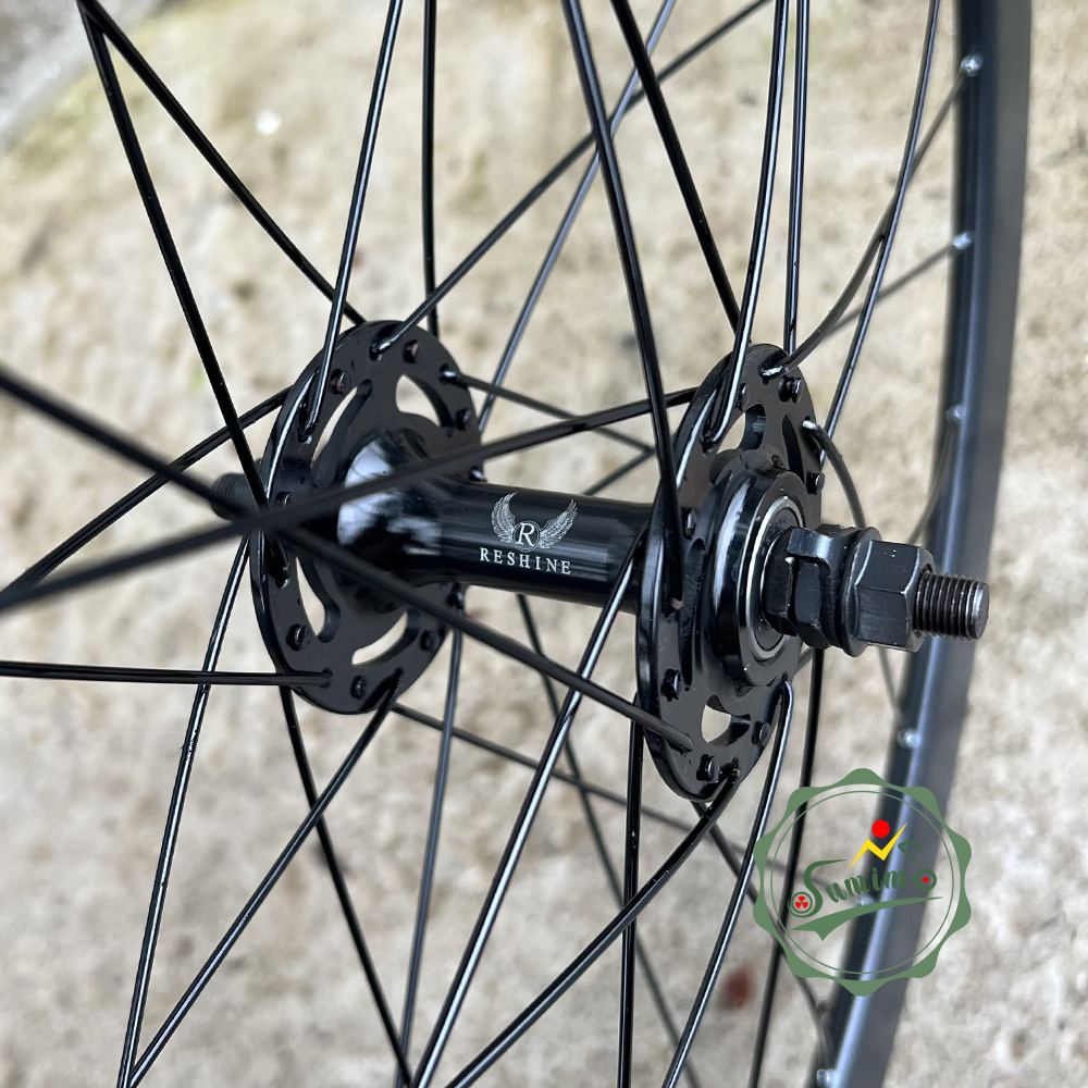 Bánh fixed gear hub RESHINE bạc đạn