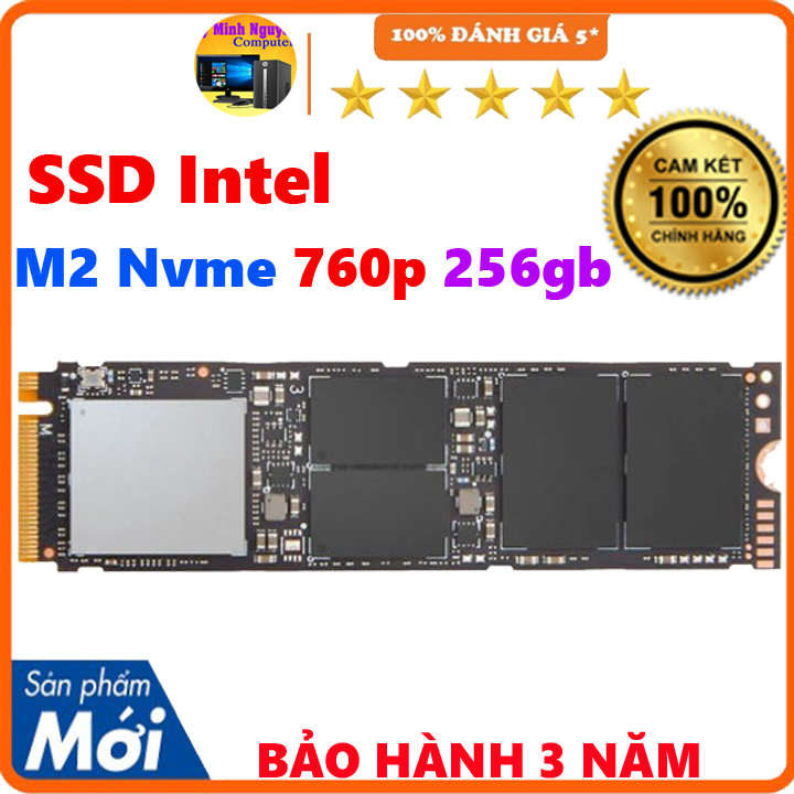 SSD Intel 760P M2 NVMe 256GB (không box)