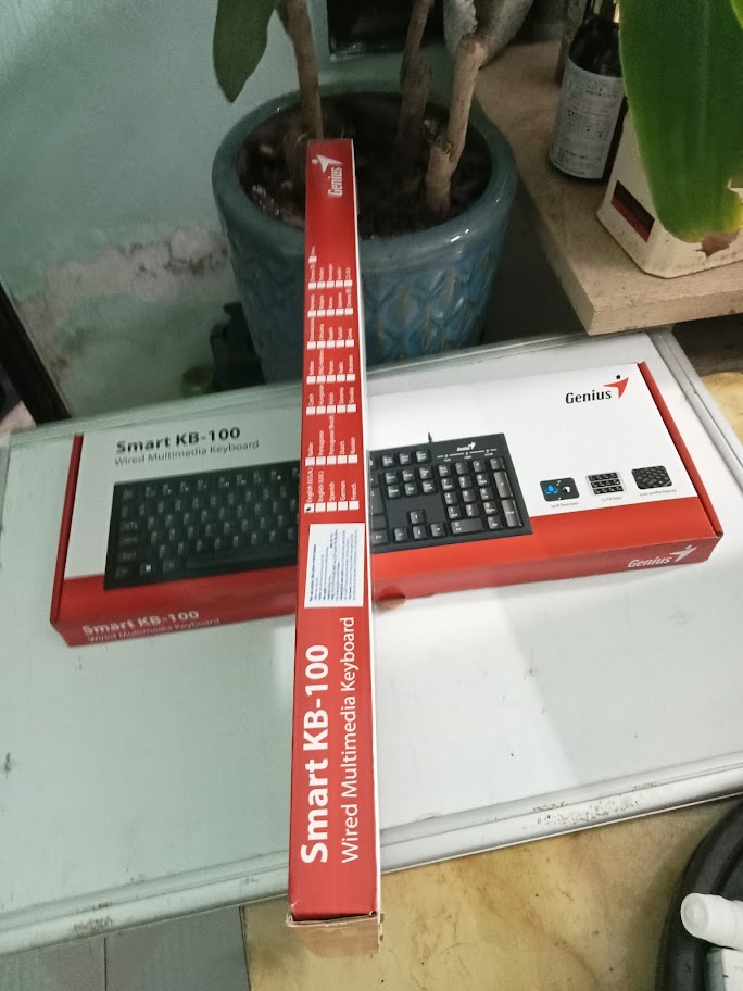 Bàn phím có dây Genius Smart KB-100