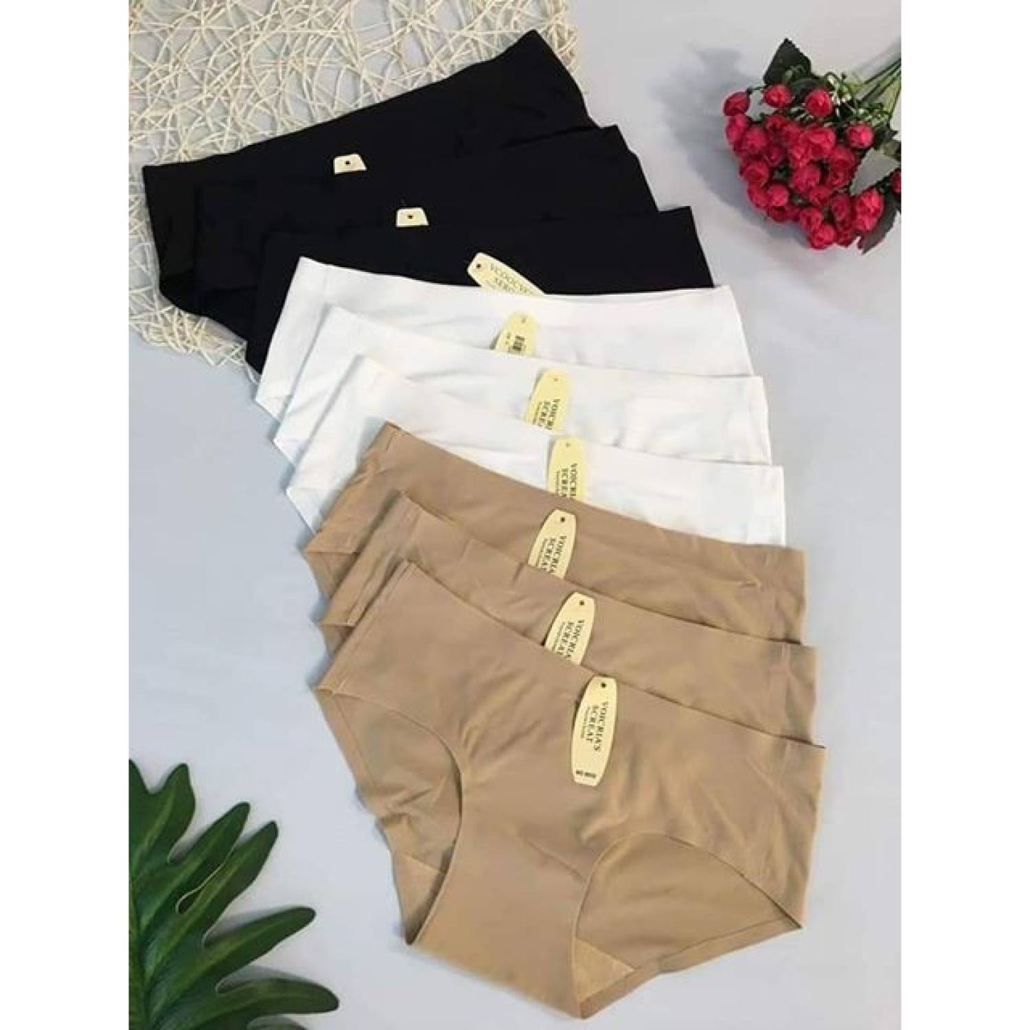 COMBO 5 cai Quần Su Trơn Đúc MỀM NHẸ 💝QUẦN CHIP NỮ💝