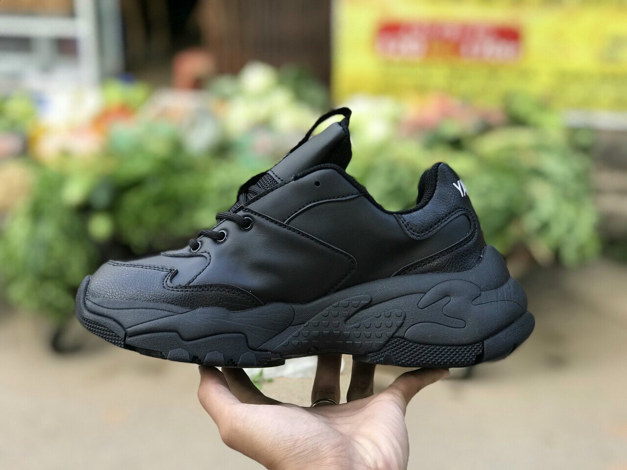 [SHIP HỎA TỐC]Giày MLB NY vàng kem Fullbox - Ann Shoes