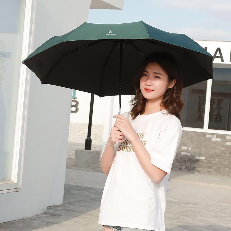 Ô Dù Chống Tia UV Tự Động Nút Bấm 2 Chiều