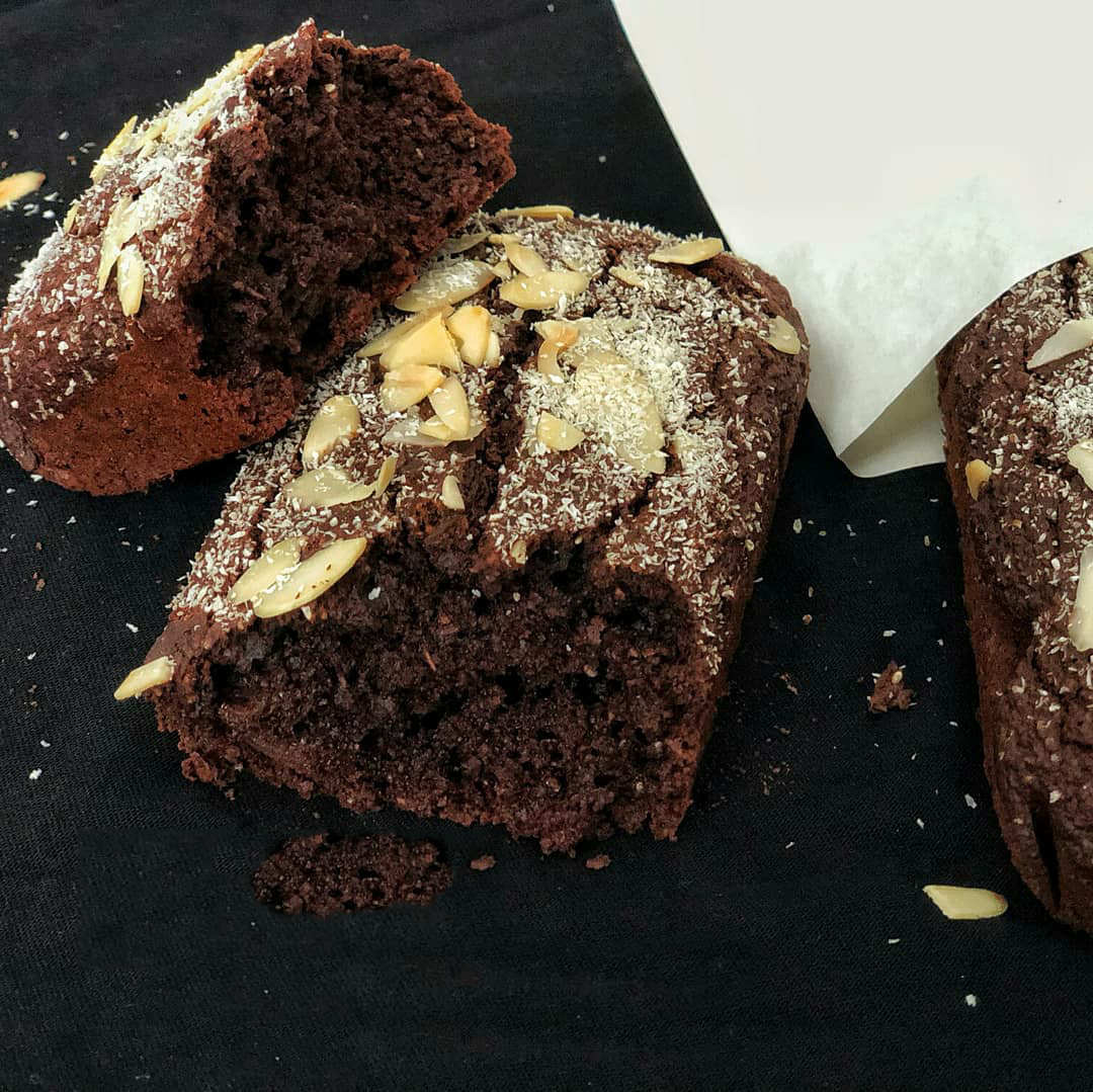 [HCM]bánh mì chuối yến mạch chocolate ( 200gr)