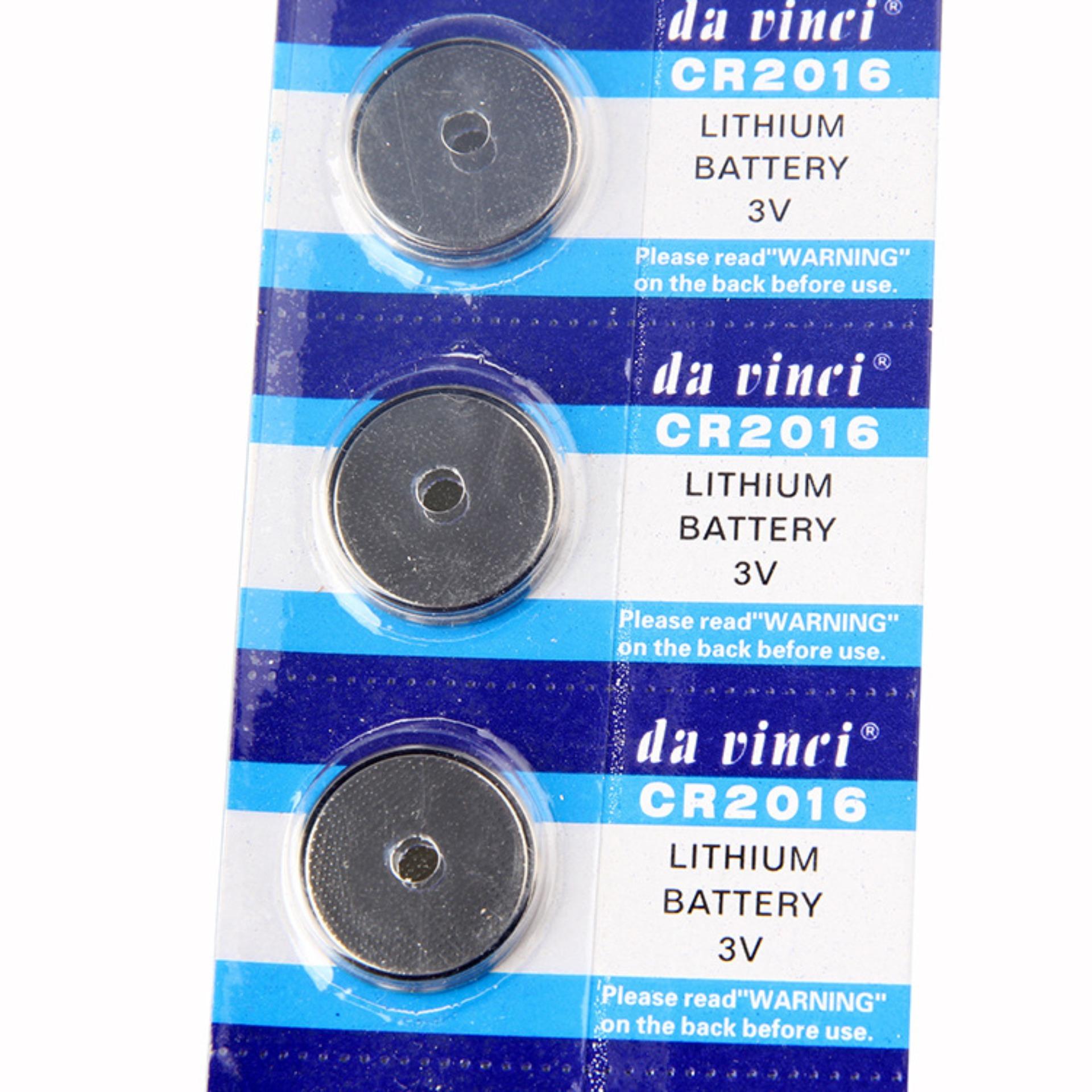 5 Viên pin nút CR2016 Lithium Battery 3V