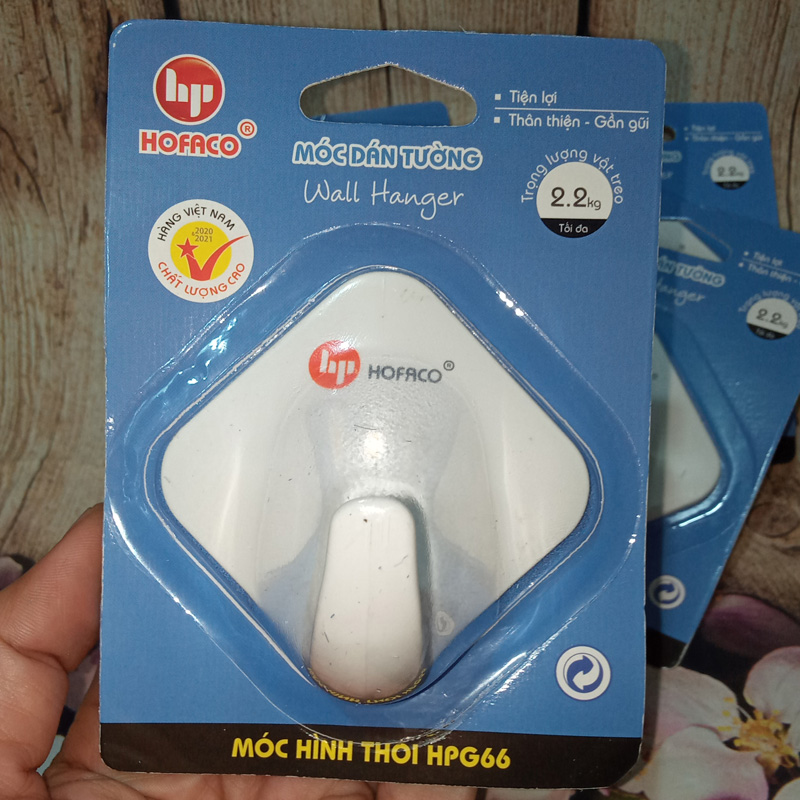 [HCM]Móc Dán Tường Hình Thoi Hofaco
