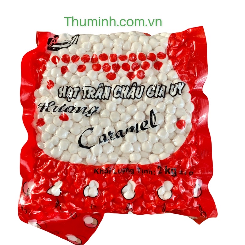 Trân châu gia uy cafe - đường đen - caramel