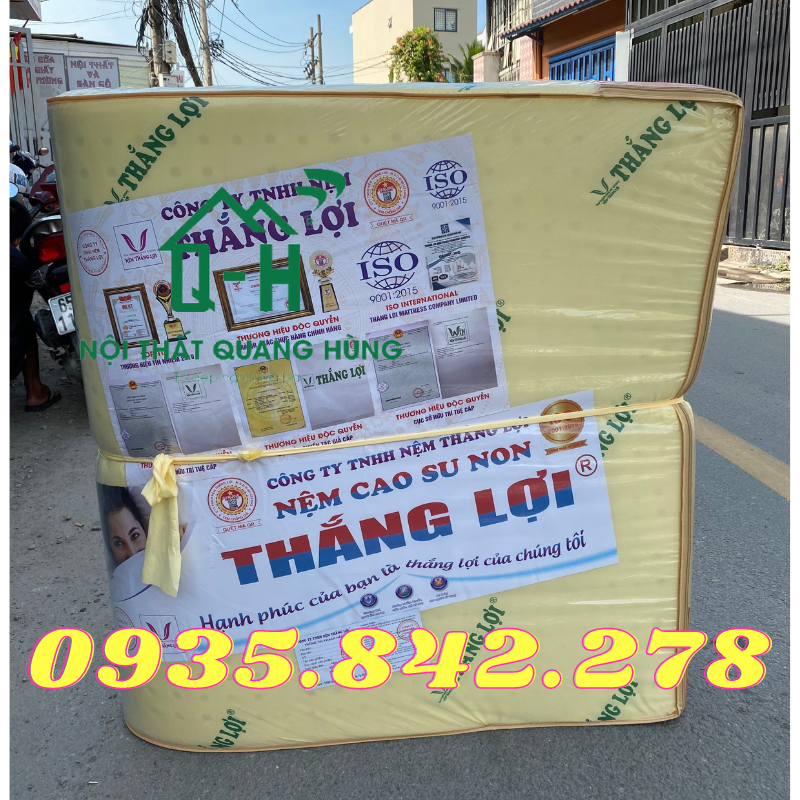 NỆM CAO SU NON THẮNG LỢI GIÁ RẺ