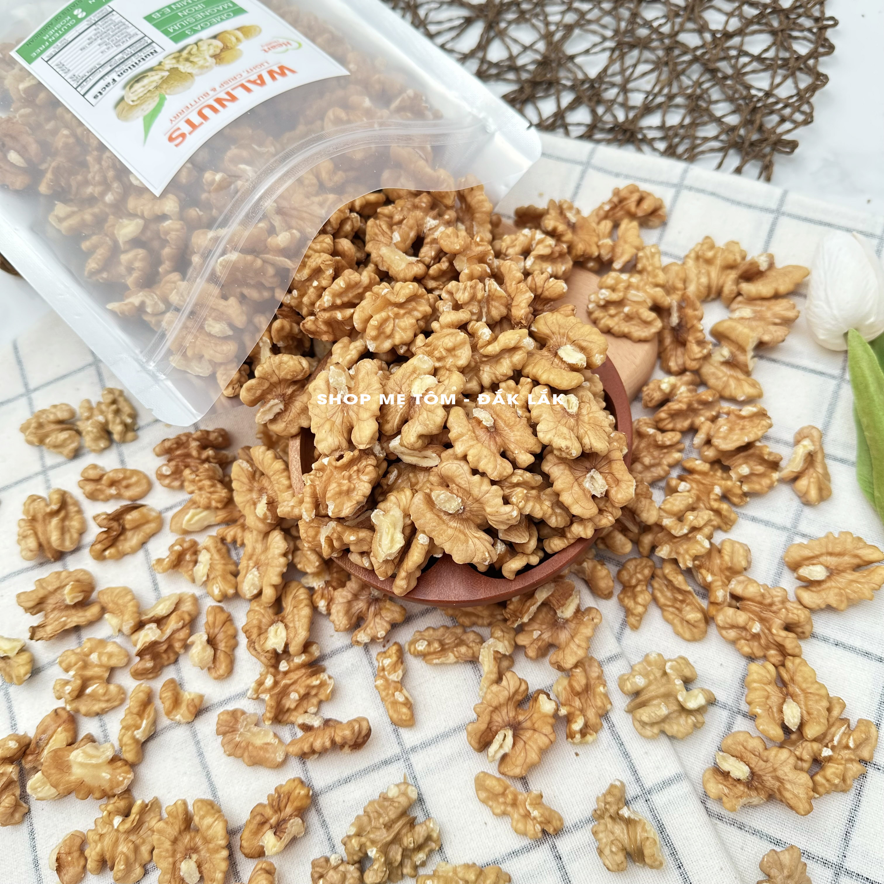 [500Gr] ÓC CHÓ VÀNG NHẬP KHẨU MỸ (NGUYÊN VỎ HOẶC NHÂN) shop vothithu90