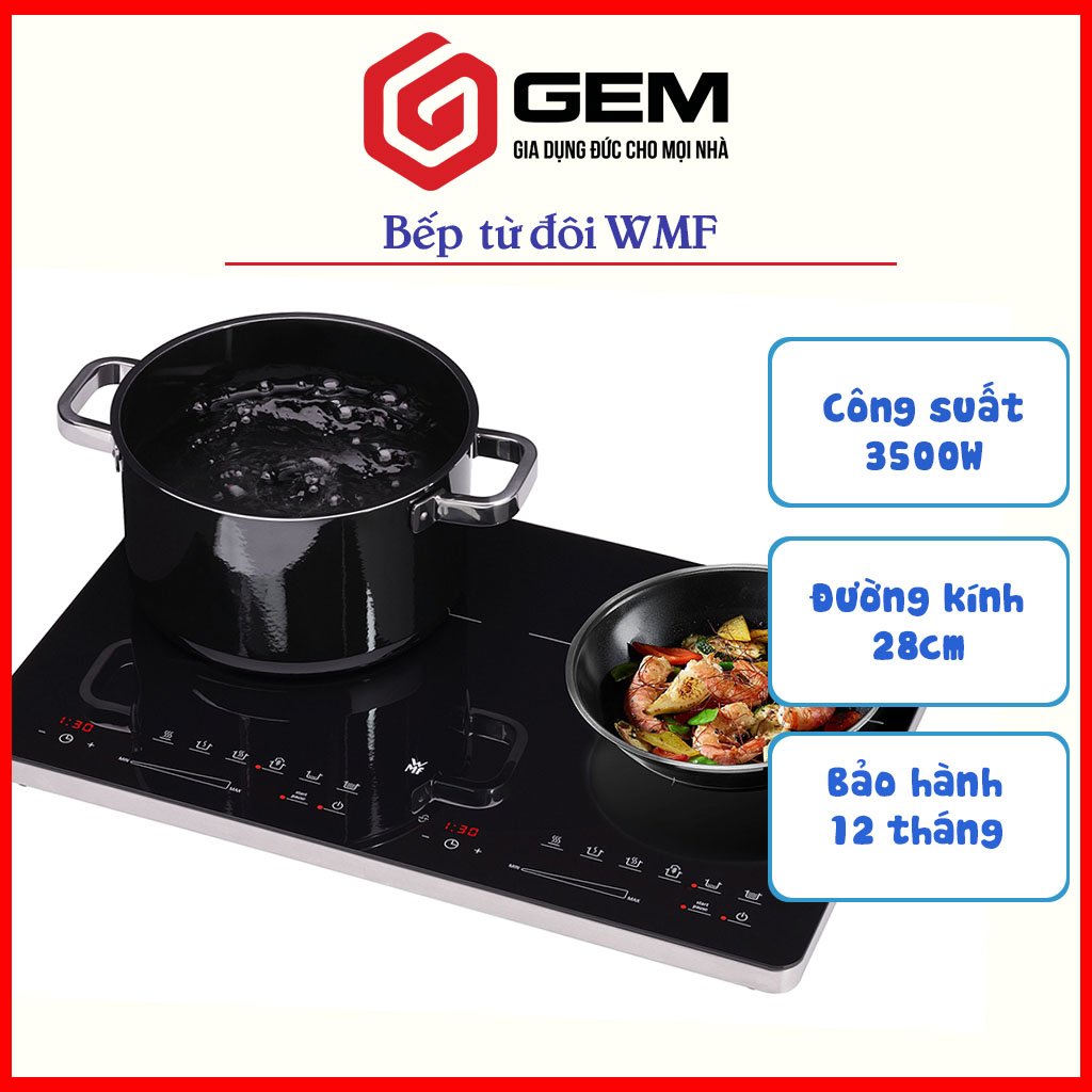 [Trả góp 0%]Bếp từ đôi nhập khẩu Đức - Bếp từ WMF