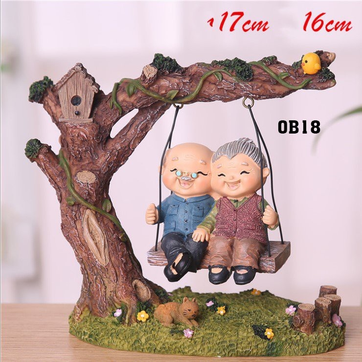 [ SẴN HÀNG ] Tượng ông bà