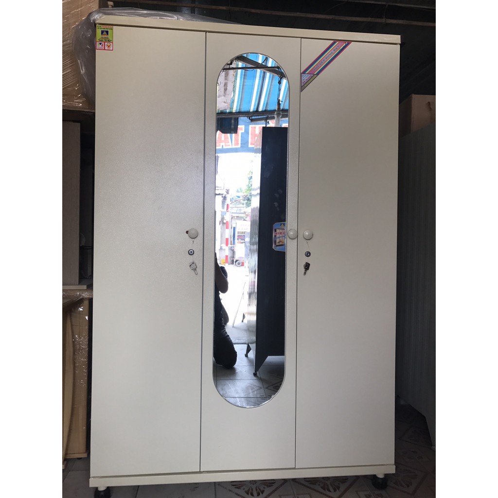 Tủ sắt đựng quần áo lắp ráp Trung Hưng TH-18K3