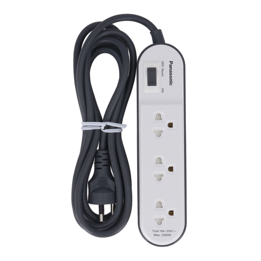 Bộ Ổ Cắm Có Dây 3m ( 3 Ổ Cắm ) Panasonic