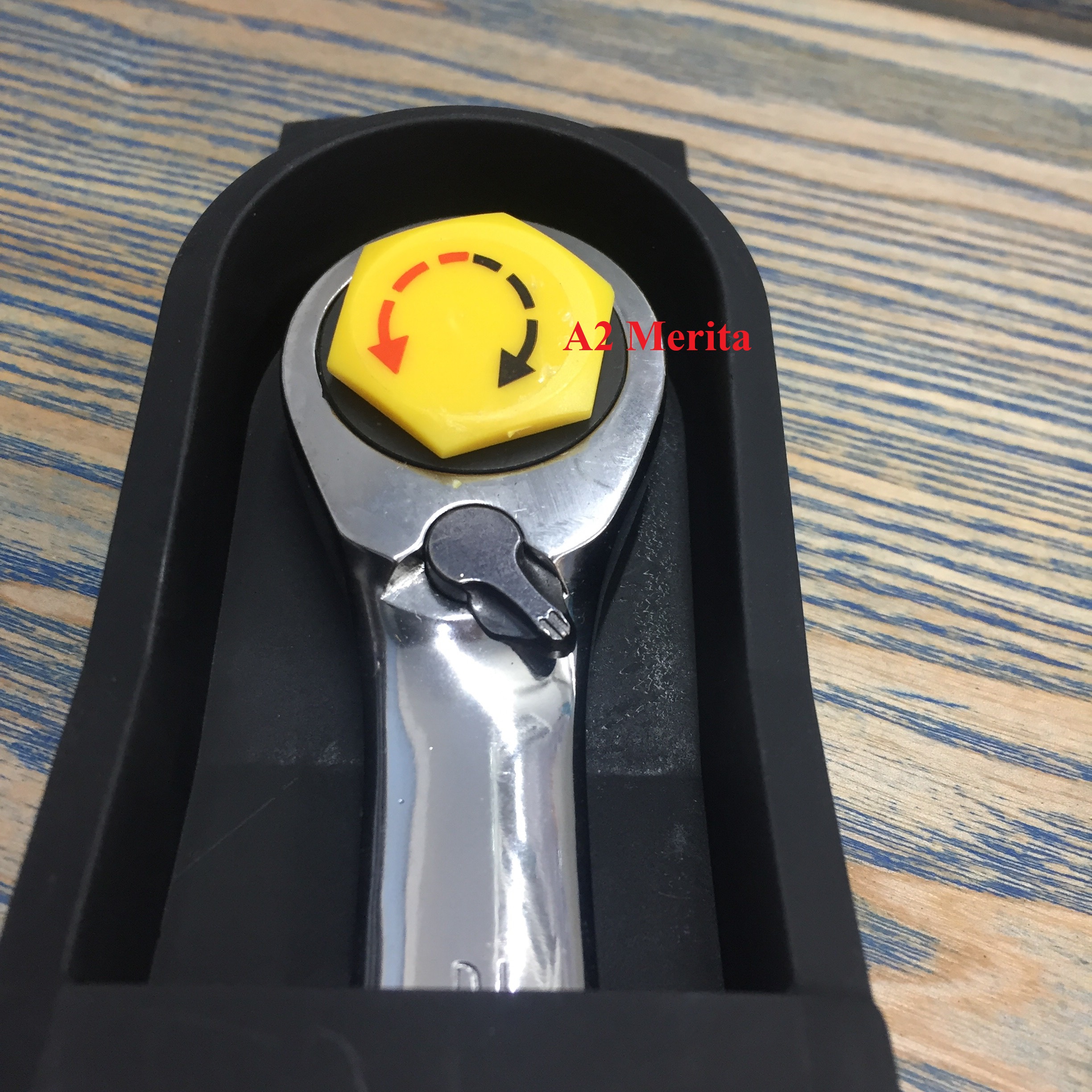 Cờ lê vòng miệng tự động đảo chiều sata 22mm 46614