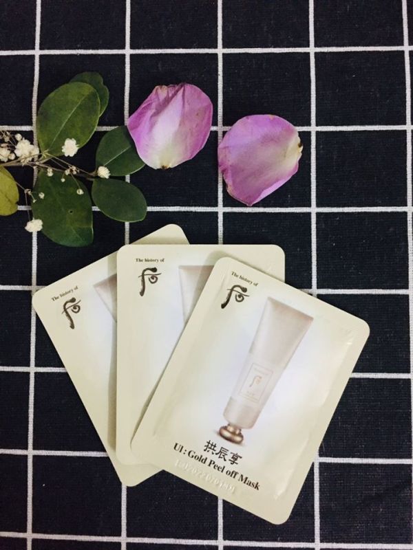 MẶT NẠ LỘT VÀNG WHOO GOLD PEEL OFF MASK