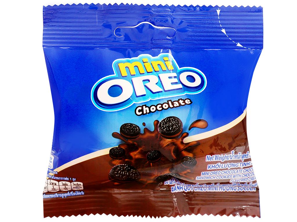 Bánh quy sôcôla OREO mini 204g - CTY BÁT MUỘI